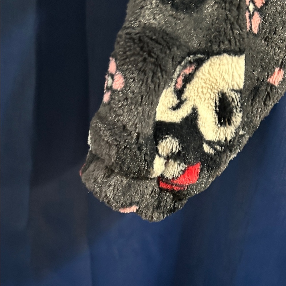 Disney Gray And Pink Patterned Jacket - image 5